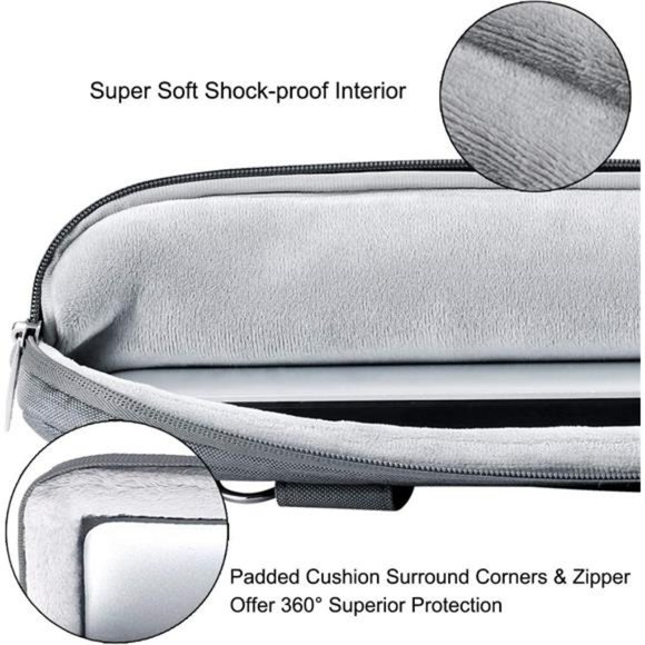 17-17.3 Inch Carrying Case, 360° Protective Computer Bag - Picture 4 of 6